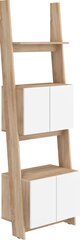 Põrandariiul Rack 60-2D, tamm/valge price and information | Riiulid | hansapost.ee