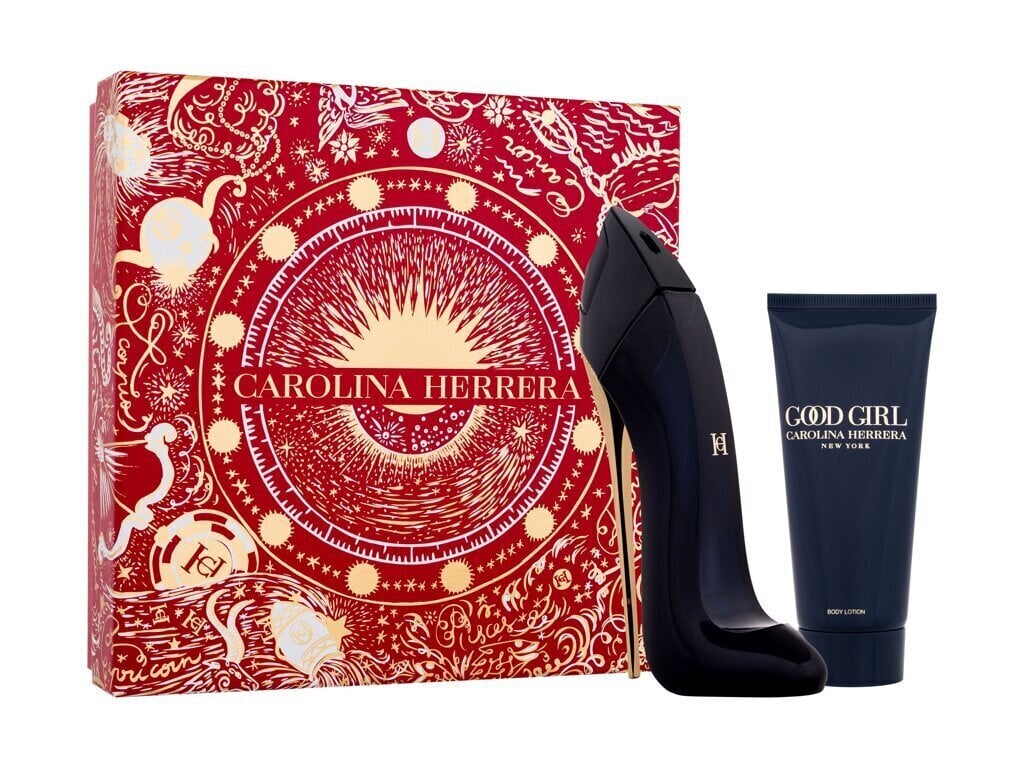 Komplekt Carolina Herrera Good Girl naistele: parfüümvesi EDP, 50 ml + ihupiim, 100 ml цена и информация | Parfüümid naistele | hansapost.ee