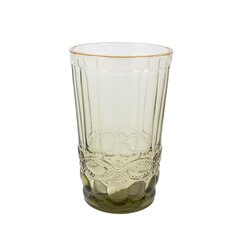 Luna joogiklaas 350 ml, D8xH12 cm, roheline hind ja info | Klaasid, kruusid ja kannud | hansapost.ee