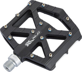 XLC pedaalid Pedal PD-M12 must hind ja info | Muud jalgratta varuosad | hansapost.ee