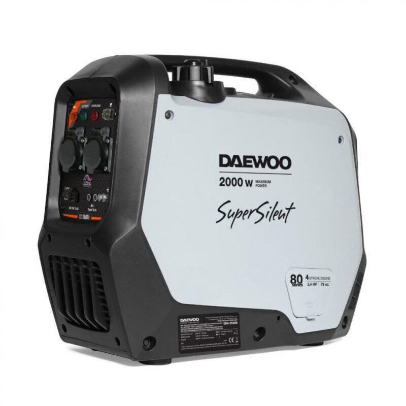 Bensiini elektrigeneraator Daewoo 2.0KW, ilma aku ja laadijata hind ja info | Elektrigeneraatorid | hansapost.ee