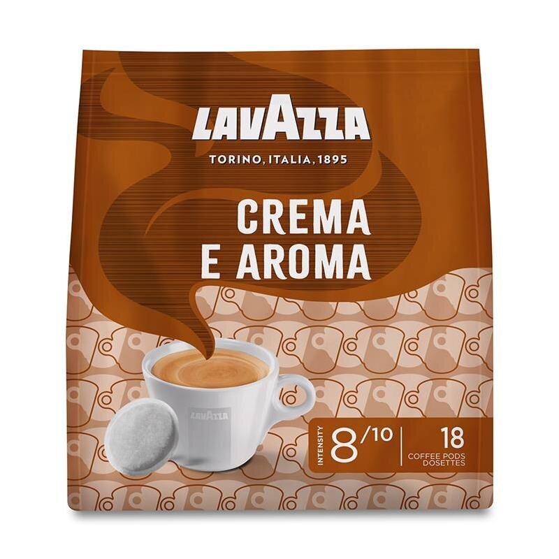 Kohvipadjad Lavazza Crema E Aroma 18tk цена и информация | Kohv ja kakao | hansapost.ee