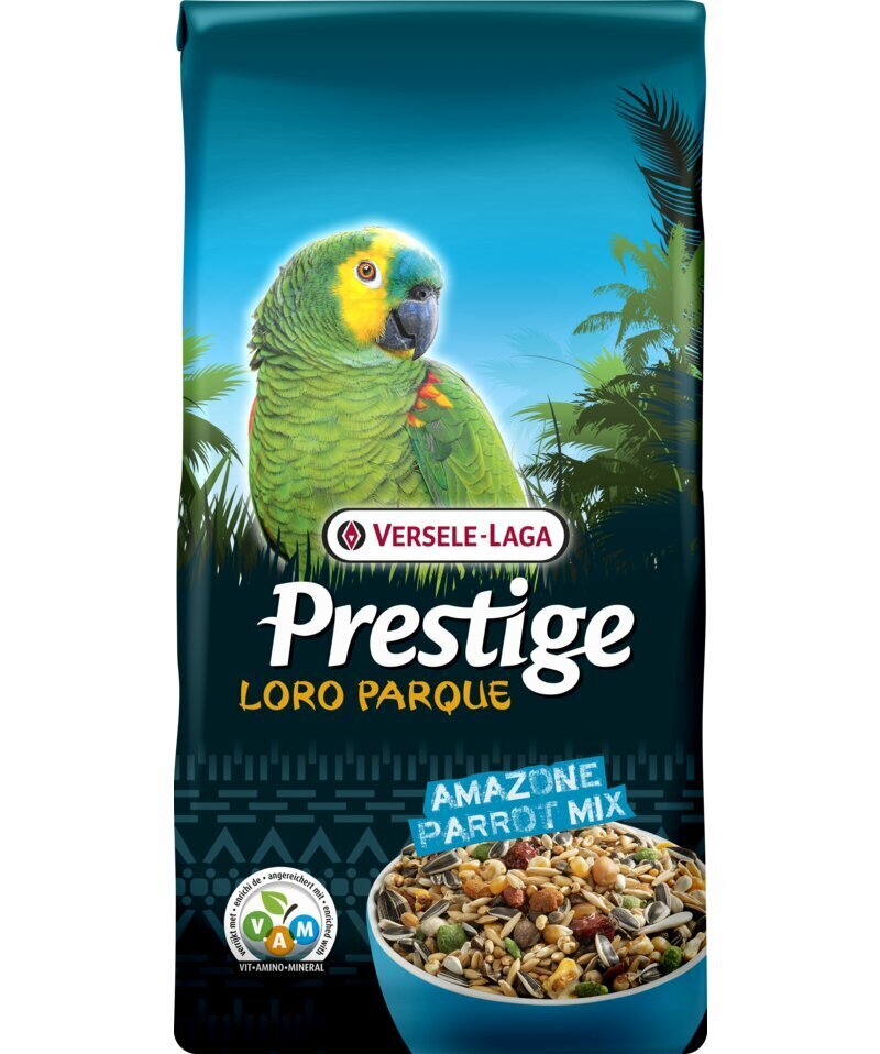 Toit lindudele Versele Laga Amazone Parrot Loro Parque Mix, 15kg цена и информация | Toit lindudele | hansapost.ee