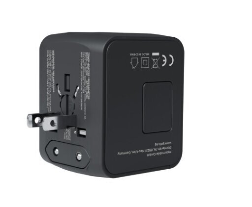 Prio Universal Travel Adapter 20W цена и информация | Laadijad mobiiltelefonidele | hansapost.ee