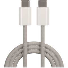 Maxlife MXUC-06 cable USB-C - USB-C 1,0 m 20W grey nylon цена и информация | Borofone 43757-uniw | hansapost.ee