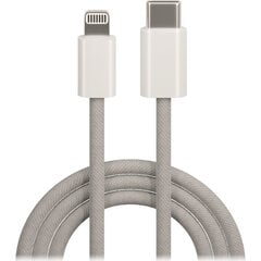 Maxlife MXUC-06 cable USB-C - Lightning 1,0 m 20W grey nylon цена и информация | Borofone 43757-uniw | hansapost.ee