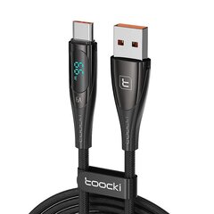 Toocki Charging Cable USB A-C 1m 66W (Black) цена и информация | Borofone 43757-uniw | hansapost.ee