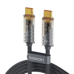 Toocki Charging Cable C-C, 1m, PD 60W (Grey) цена и информация | Toocki Мобильные телефоны, Фото и Видео | hansapost.ee