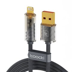 Toocki Charging Cable A-L, 1m, 12W (Grey) цена и информация | Кабели для телефонов | hansapost.ee