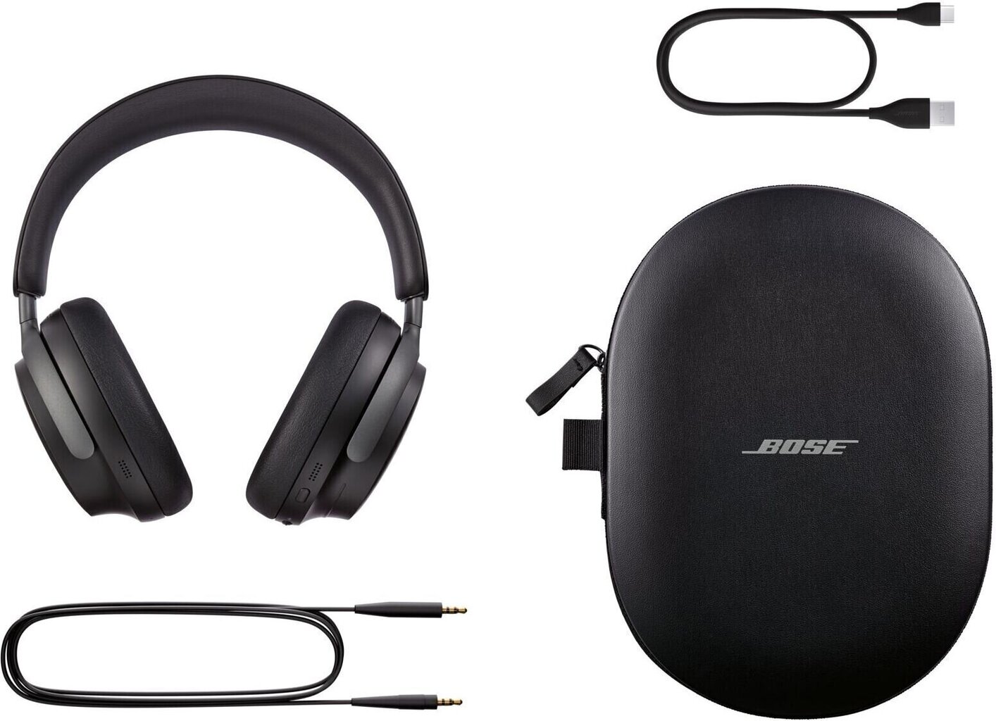 Bose QuietComfort Ultra Black цена и информация | Kõrvaklapid | hansapost.ee