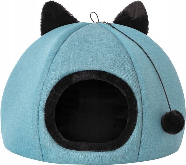 Pesa Doggy Kitty Head, 40x40x28 cm, sinine цена и информация | Pesad, asemed | hansapost.ee