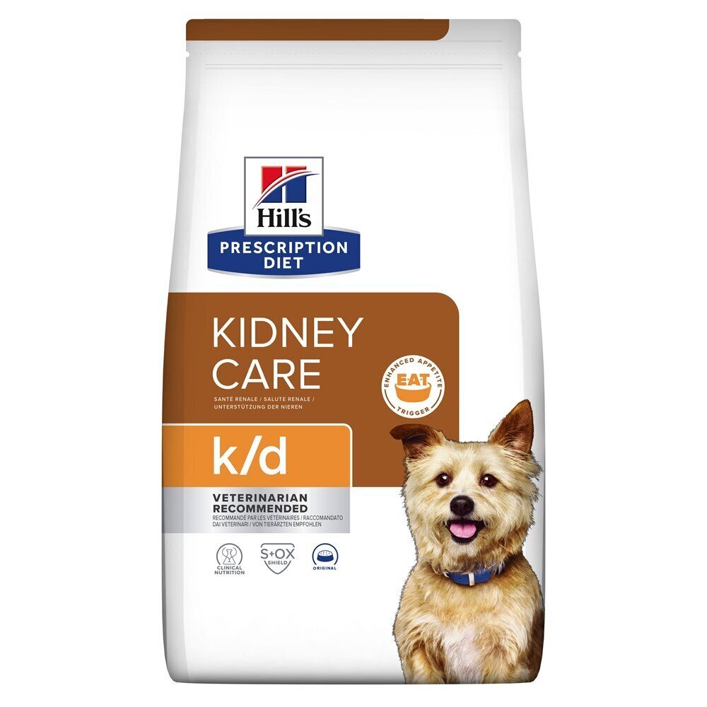 Hills Prescripition Diet Canine k/d koertele, 4 kg цена и информация | Koerte kuivtoit ja krõbinad | hansapost.ee
