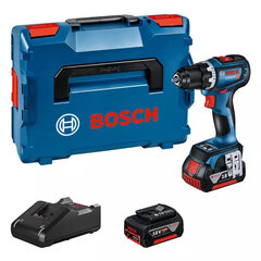 Akutrell GSR 18V-90 C 18V (2x4,0Ah) 06019K6003 BOSCH цена и информация | Дрели и шуруповёрты | hansapost.ee