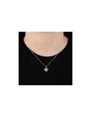 Romantiline hõbedane kaelakee südamega LP3092-1 / 1 (kett, ripats) price and information | Necklaces | hansapost.ee