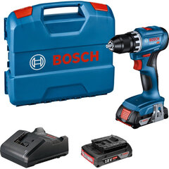 Akutrell GSR 18V-45 18V (2x2,0Ah) 06019K3202 BOSCH цена и информация | Дрели и шуруповёрты | hansapost.ee