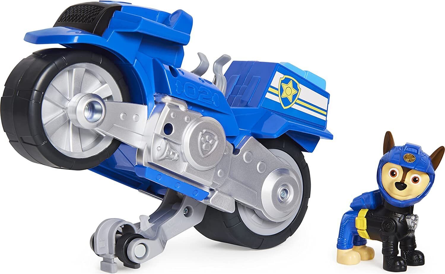 Paw Patrol Moto Pups - Chase - luksussõiduk - mootorratas Chase kogumisfiguuriga hind ja info | Mänguasjad poistele | hansapost.ee