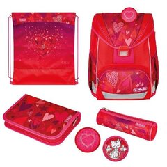 Herlitz koolikott-ranits Ultralight Plus - Sweet Hearts hind ja info | Koolikotid ja seljakotid | hansapost.ee