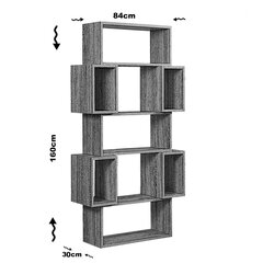 Eraldiseisev riiul Kalune Design Box, valge price and information | Shelves | hansapost.ee