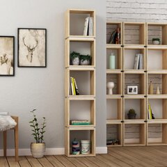 Eraldiseisev riiul Kalune Design Multi, pruun/valge hind ja info | Riiulid | hansapost.ee