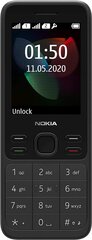 Nokia 150 Version 2020 Pleace Phone (2,4 дюйма, 4 МБ внутренней памяти (расширяется до 32 ГБ с помощью карты MicroSD), 4 МБ ОЗУ, двойная сима) Black цена и информация | Мобильные телефоны | hansapost.ee