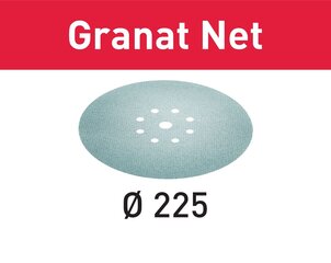 Festool Võrgustruktuuriga lihvketas Granat Net STF D225 P240 GR NET/25 203318 hind ja info | Lihvmasinad | hansapost.ee