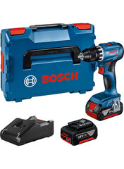 Akutrell GSR 18V-45 18V (2x3,0Ah) 06019K3204 BOSCH цена и информация | Дрели и шуруповёрты | hansapost.ee