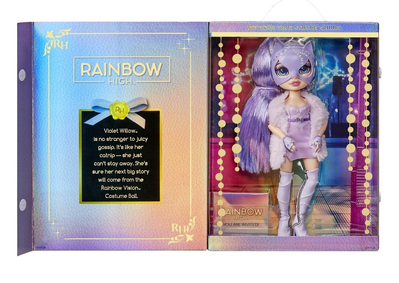 Nukk Rainbow High Violet Willow цена и информация | Mänguasjad tüdrukutele | hansapost.ee