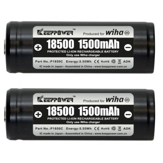 Aku Li-ion 1500 mAh, 2 tk hind ja info | Patareid | hansapost.ee