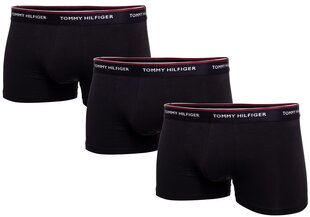 Мужские трусы-боксеры Tommy Hilfiger, 3 пары, черные, 1U87905252 990 19549 цена и информация | Мужские трусы | hansapost.ee