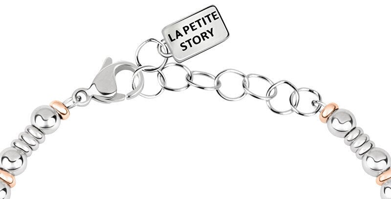 La Petite Story Kahevärviline terasest käevõru elupuu LPS05APY07 цена и информация | Käeketid ja käevõrud | hansapost.ee