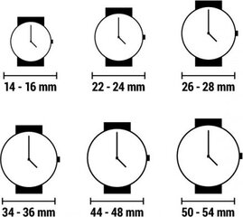 Meeste Kell Q&Q C23A-007VY (Ø 44 mm) hind ja info | Käekellad meestele | hansapost.ee