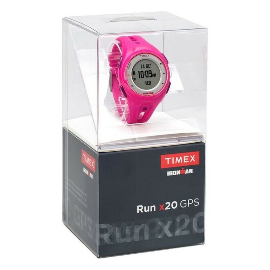 Naiste käekell Timex Ironman Run X20 GPS Silicone цена и информация | Käekellad naistele | hansapost.ee
