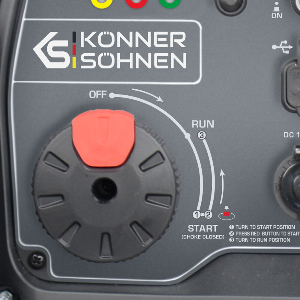 Invertergeneraator Könner &Söhnen KS 8100iE ATSR hind ja info | Elektrigeneraatorid | hansapost.ee