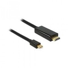 MiniDP to HDMI kaabel, 1 m цена и информация | Кабели и провода | hansapost.ee