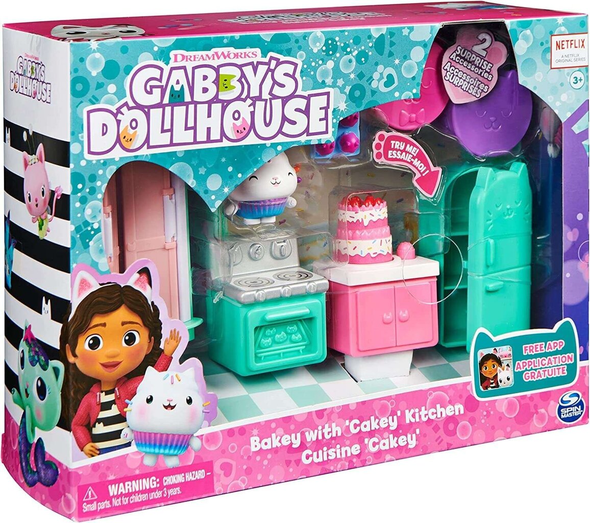 Lucknow köögikomplekt Gabby's Dollhouse hind ja info | Mänguasjad tüdrukutele | hansapost.ee