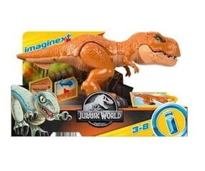 Imaginext Jurassic World 3 ründab T-rexi kuju цена и информация | Игрушки для мальчиков | hansapost.ee