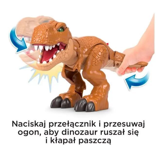 Imaginext Jurassic World 3 ründab T-rexi kuju цена и информация | Mänguasjad poistele | hansapost.ee