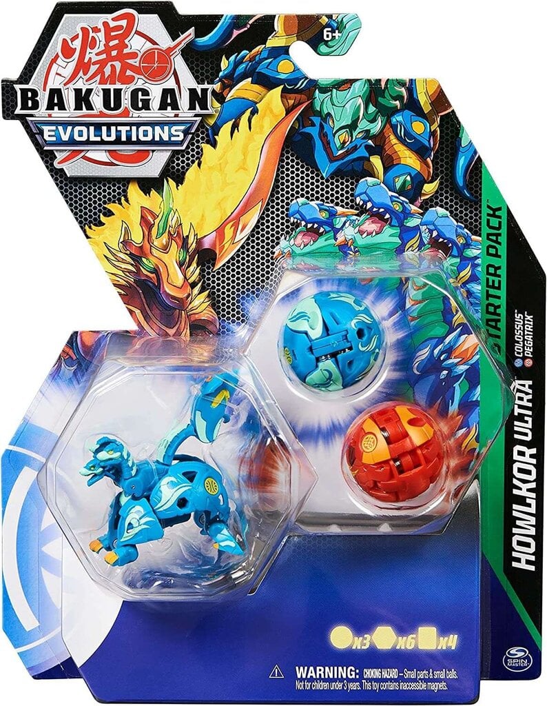 Figuurid Bakugan Platinum Starter Howlkor Ultra hind ja info | Mänguasjad poistele | hansapost.ee