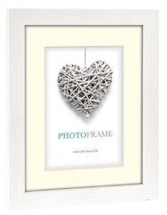 picture frame Regent 33 x 43 cm wood white 2-parts - цена и информация | Рамки, фотоальбомы | hansapost.ee