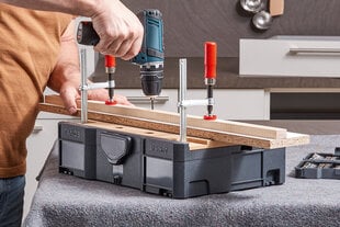 Lauaklambrid, 2 tk. Bessey GTR 120/60, komplekt цена и информация | Ручной инструмент, 18 В 125 мм бесщеточная угловая шлифовальная машина для Makita Cordless, замена литий-ионного аккумулятора | hansapost.ee