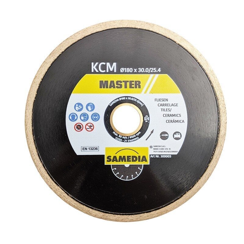 Teemantketas SAMEDIA KCM 180x30/25,4x1,6 цена и информация | Käsitööriistad | hansapost.ee