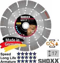 Teemantaketas SHOXX UX17 300x25.4x17mm price and information | Hand tools | hansapost.ee
