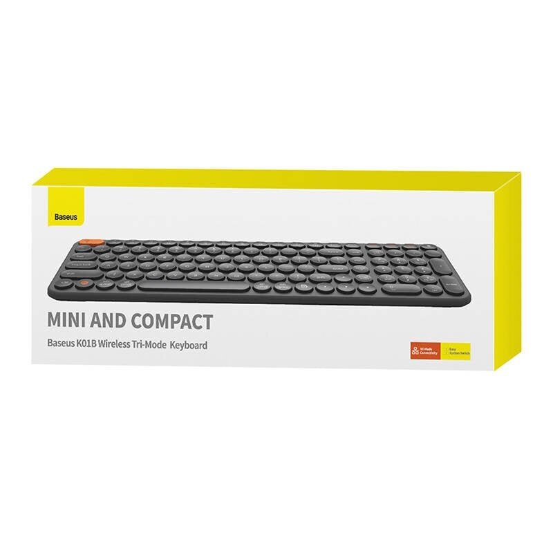 Baseus Tri-Mode K01B juhtmevaba klaviatuur цена и информация | Klaviatuurid | hansapost.ee