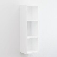 Подвесная полка Kalune Design Wall Shelf 775(I), 90 см, белая/черная цена и информация | Полки | hansapost.ee