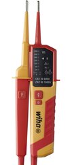 Wiha pinge ja järjepidevuse tester 12-1000 VAC CAT IV цена и информация | Ручной инструмент, 18 В 125 мм бесщеточная угловая шлифовальная машина для Makita Cordless, замена литий-ионного аккумулятора | hansapost.ee