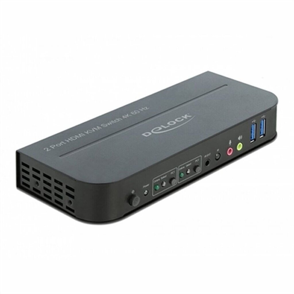 Delock HDMI KVM 4K 60 Hz USB 3.0 цена и информация | USB adapterid ja jagajad | hansapost.ee