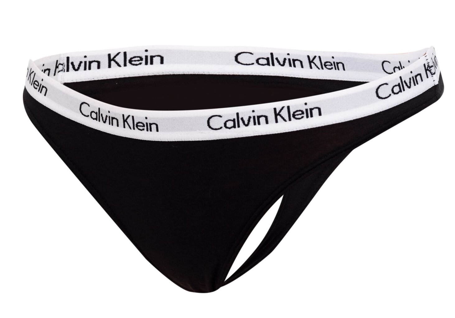 Calvin Klein naiste stringiga, 3 paari, BLACK/WHITE QD3587E WZB 19885 hind ja info | Aluspüksid naistele | hansapost.ee