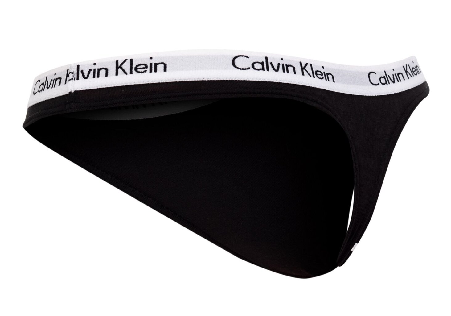 Calvin Klein naiste stringiga, 3 paari, BLACK/WHITE QD3587E WZB 19885 hind ja info | Aluspüksid naistele | hansapost.ee