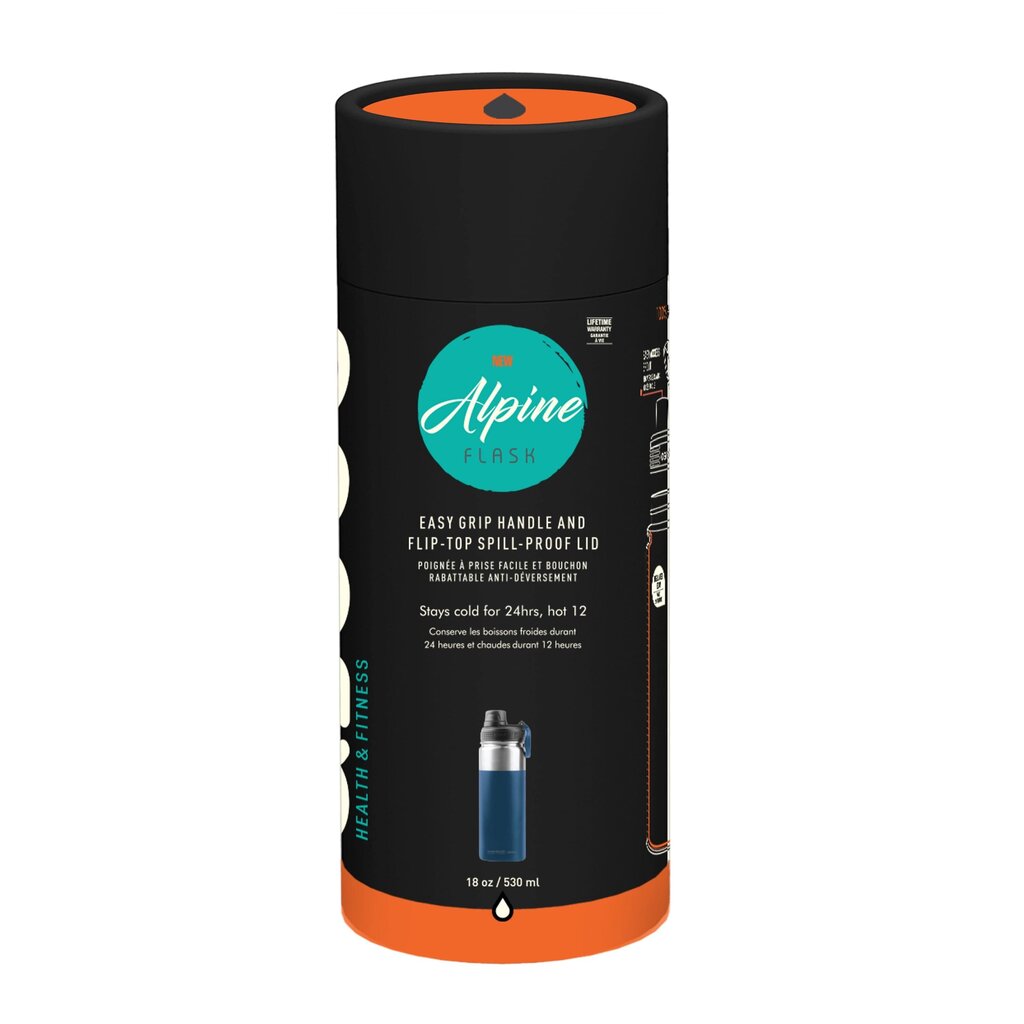 Termokruus, Asobu Alpine Flask, 530 ml, roheline цена и информация | Termosed ja termokruusid | hansapost.ee