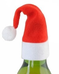 Pudelikaunistuse komplekt Jõuluvana müts, 10 tk hind ja info | Jõulukaunistused | hansapost.ee